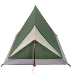 vidaXL Tente de camping 2 personnes vert imperméable