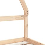 vidaXL Cadre de lit d'enfants et tiroirs 90x190 cm bois de pin massif