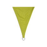 Perel Voile d'ombrage  hydrofuge  5 x 5 x 5 m  160 g/m²  polyester  triangulaire  vert lime