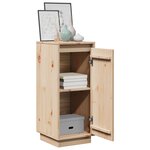 vidaXL Buffet 31 5x34x75 cm Bois massif de pin