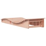 vidaXL Chaise longue 205x70x31 5 cm bois massif de douglas