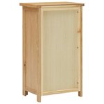 vidaXL Armoire 45x32x85 cm Bois de chêne massif