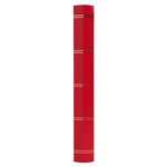 Album De Timbres Simili-cuir 64 Pages Noires - 22 5x30 5 Cm - Rouge - Exacompta