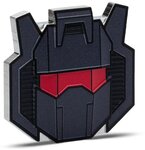 Pièce de monnaie en Argent 2 Dollars g 31.1 (1 oz) Millésime 2025 Transformers Heads GRIMLOCK