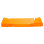 Q-connect corbeille à courrier empilable - PP documents - A4+ - Orange