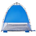 vidaXL Tente de plage 2 personnes libération rapide imperméable
