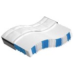 vidaXL Matelas à ressorts ensachés dureté moyenne 140x190 cm