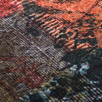 vidaXL Tapis lavable patchwork multicolore 120x170 cm antidérapant