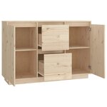 vidaXL Buffet 111x34x75 cm Bois massif de pin