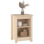 vidaXL Tables de chevet 2 Pièces 40x35x55 cm Bois de pin solide