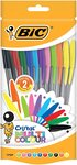 Pack de 20 Stylos Cristal Multicolor BIC