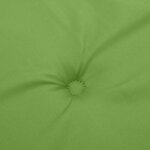 vidaXL Coussins de banc de jardin lot de 2 vert mélangé tissu