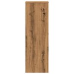 vidaXL Supports pour plantes 2 Pièces chêne artisanal bois d'ingénierie