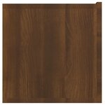 vidaXL Armoire TV suspendue Chêne marron 60x30x30 cm Bois d'ingénierie