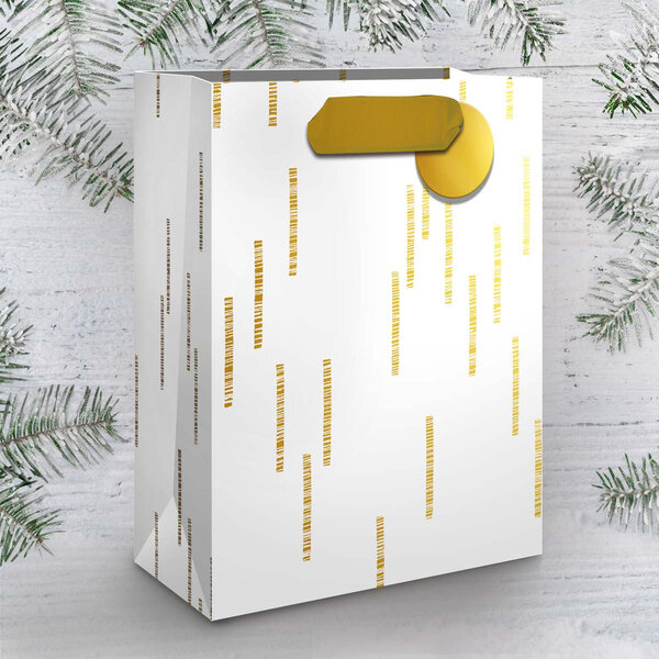Mini Sac Cadeau Blanc - Draeger paris