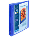 Classeur 4 anneaux 30mm polypropylène chromaline 10/10e Krea Cover - A4 maxi, bleu EXACOMPTA