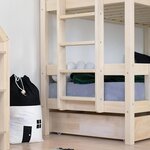 Lits cabane superposés KILI 90 x 200 gris