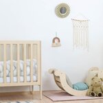 Lit bébé KIPPY 60 x 120 naturel et blanc