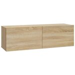 vidaXL Ensemble de meubles TV 8 Pièces Chêne sonoma Bois d'ingénierie
