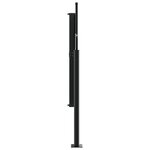 vidaXL Auvent latéral rétractable crème 100x500 cm