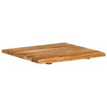 vidaXL Dessus de meuble-lavabo de salle de bain Acacia 58x52x2 5 cm