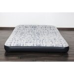 BESTWAY Lit gonflable matelas - 2 places - 203 x 152 x 30 cm - Avec pompe éléctrique intégrée
