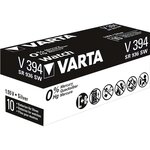 Pile oxyde argent pour montres V394 (SR45) SR936SW 1,55 Volt VARTA