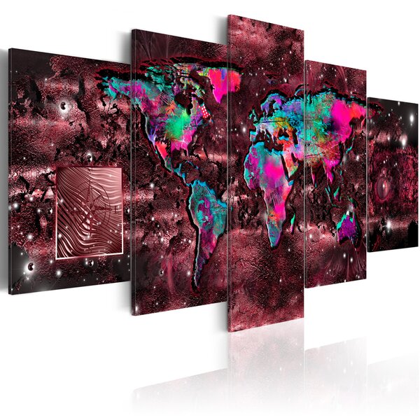 Tableau - ruby journey l x h en cm 200x100