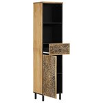 vidaXL Armoire de salle de bain 38x33x160 cm bois massif de manguier