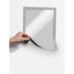 Pack 5 Cadres D'affichage DURAFRAME Magnetique A4 Argent métal DURABLE