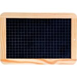 Ardoise naturelle avec cadre en bois 18 x 26 cm