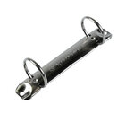 Classeur rembordé polypropylène dos arrondi 2 anneaux ronds 30mm - couleurs assorties - x 20 - exacompta