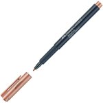 Marqueur Metallics Pointe Moyenne 1,5 mm Cuivre FABER-CASTELL
