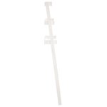 vidaXL Étagère de toilette Blanc 63 5x32x179 cm Bois de pin massif