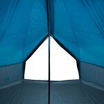 vidaXL Tente familiale tipi 8 personnes bleu imperméable