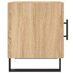 vidaXL Tables de chevet 2 Pièces chêne sonoma 40x40x50 cm bois ingénierie