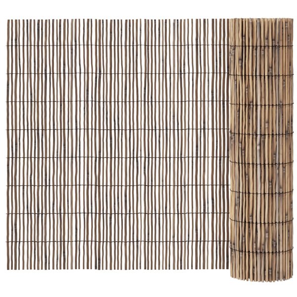 vidaXL Clôture de jardin 1000x80 cm roseau