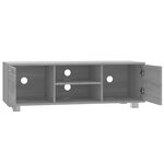 vidaXL Meuble TV Sonoma gris 120x40 5x35 cm Bois d'ingénierie