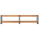 vidaXL Meuble TV 180x30x40 cm bois d'acacia massif