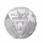 80 ans du V-E DAY - Monnaie de 10€ Argent