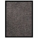 vidaXL Paillasson rayé Beige 40x60 cm