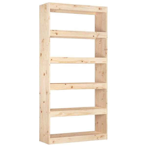 vidaXL Bibliothèque/Séparateur de pièce 80x30x167 4 cm pin massif