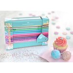 Coffret cadeau Sparkle, 20 crayons de couleur et 1 taille-crayon Mini FABER-CASTELL