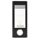 Classeur À Levier Papier Marbre Gris Dos De 70mm - A5 Horizontal. - Gris-dos Noir - X 20 - Exacompta