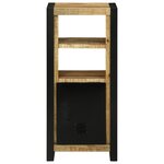 vidaXL Cabinet de salle de bain 40x30x90 cm Bois Massif Brut en Manguier
