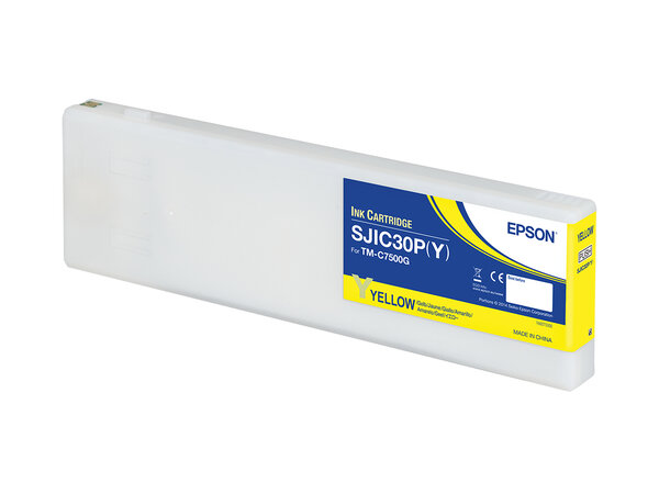 Epson sjic30p cartouche d encre jaune sjic30p cartouche d encre jaune pour colorworks c7500g