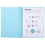 Paquet De 250 Sous-chemises Super 60 - 22x31cm - Bleu Clair - X 5 - Exacompta