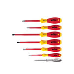 Wiha jeu de tournevis de test de tension softfinish 7 pièces 320n k7