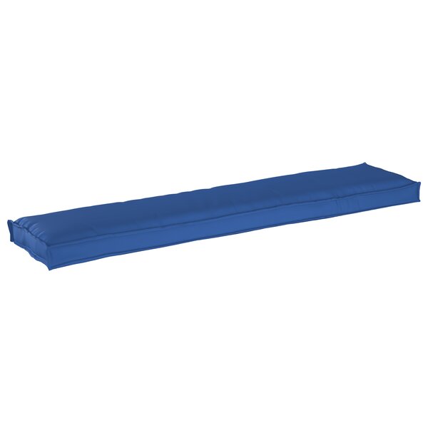 vidaXL Coussin Palette pour Banc Bleu Royal 180x40x8 cm Tissu Oxford