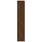 vidaXL Meuble à chaussures Chêne marron 54x34x183 cm Bois d'ingénierie